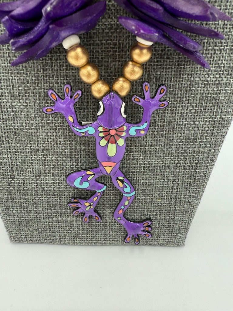 TCU Horned Frog Gameday Necklace