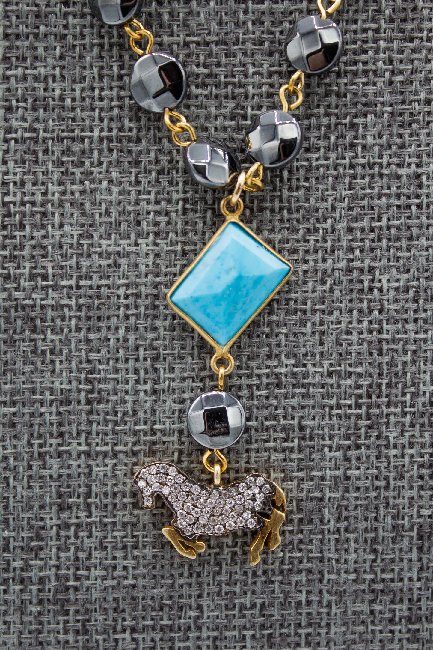 Midnight Mustang Necklace