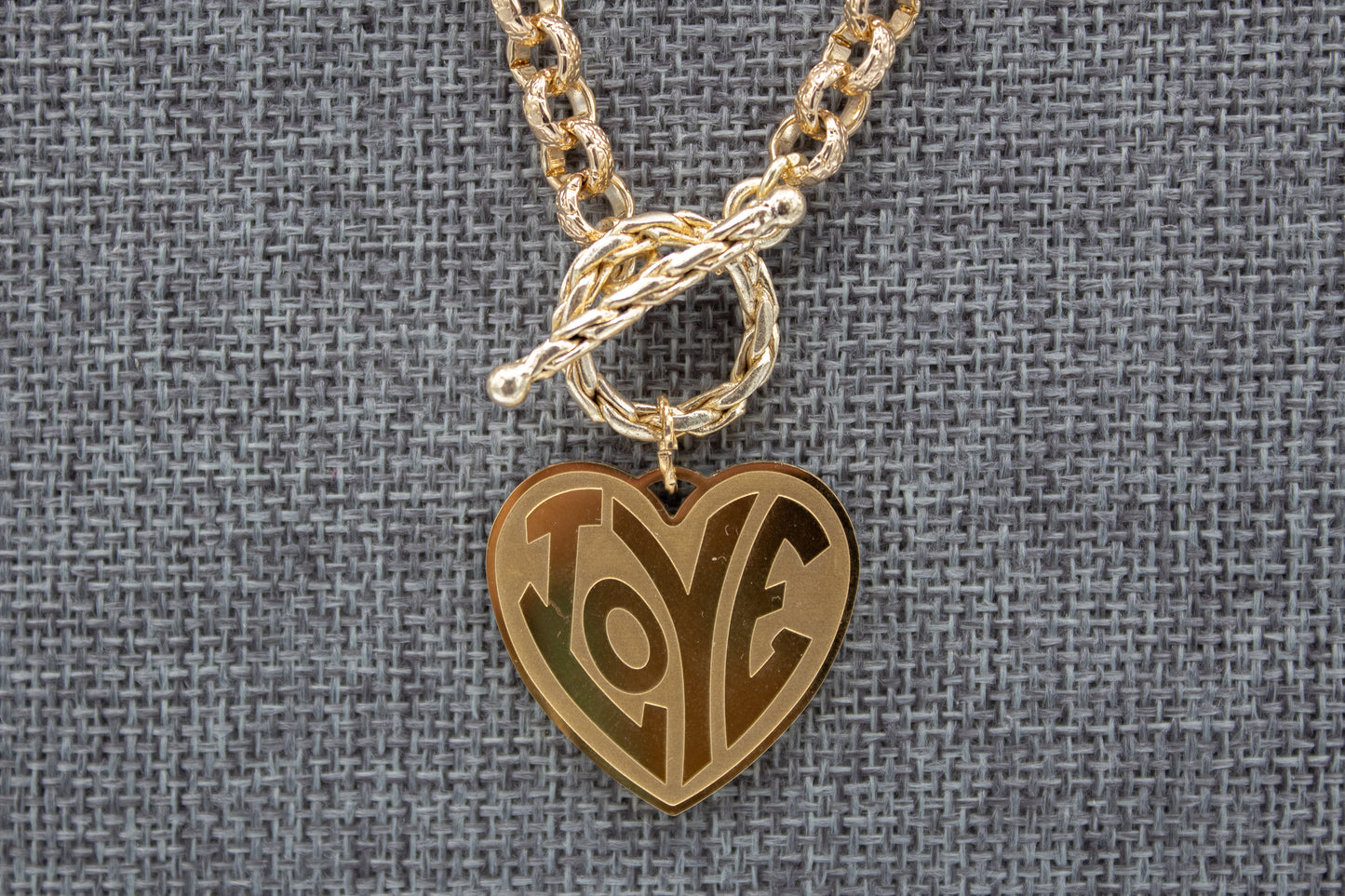 Golden Love Necklace
