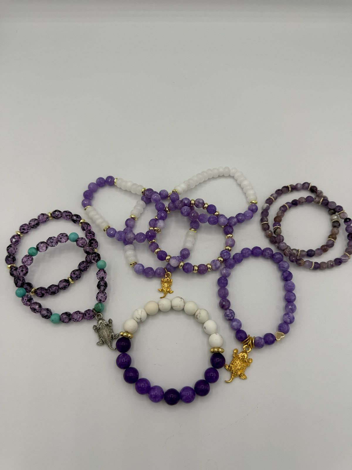 Purple Gameday Bracelets