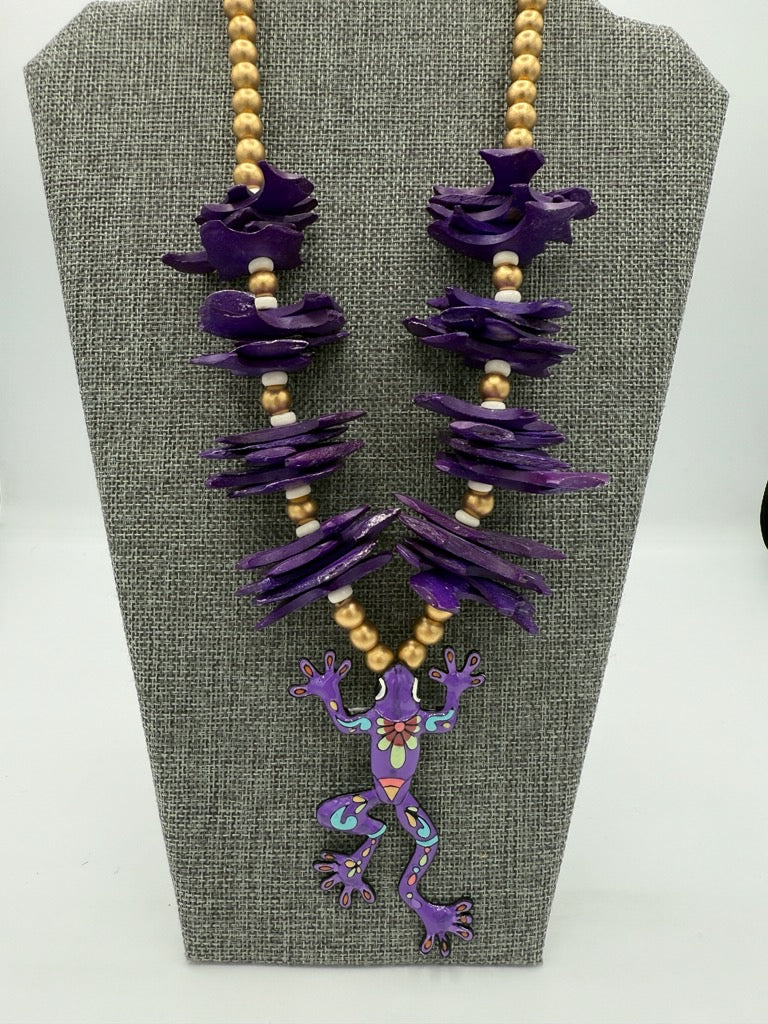 TCU Horned Frog Gameday Necklace