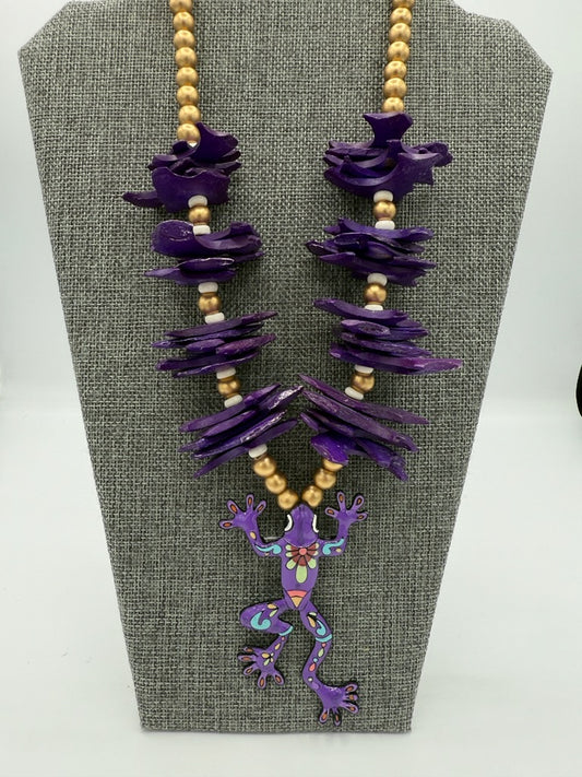 TCU Horned Frog Gameday Necklace