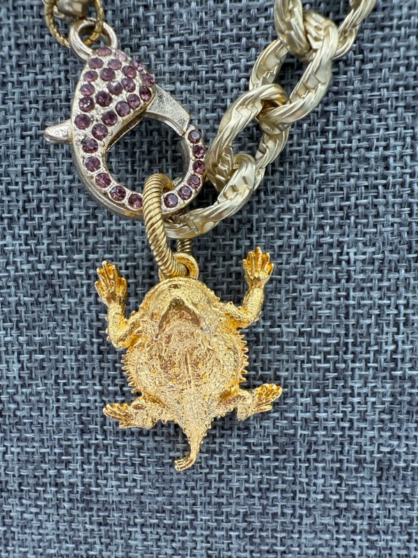 Golden TCU Necklace