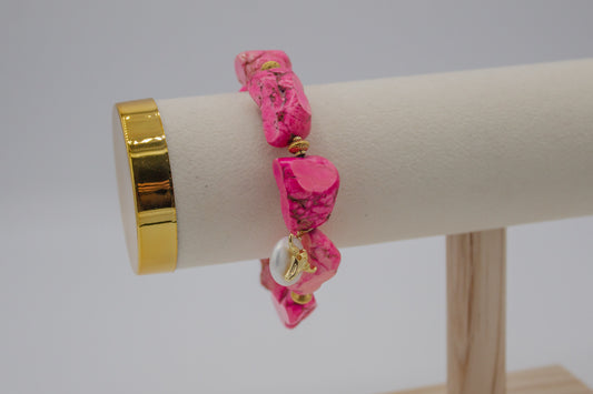 Pink Stampede Bracelet