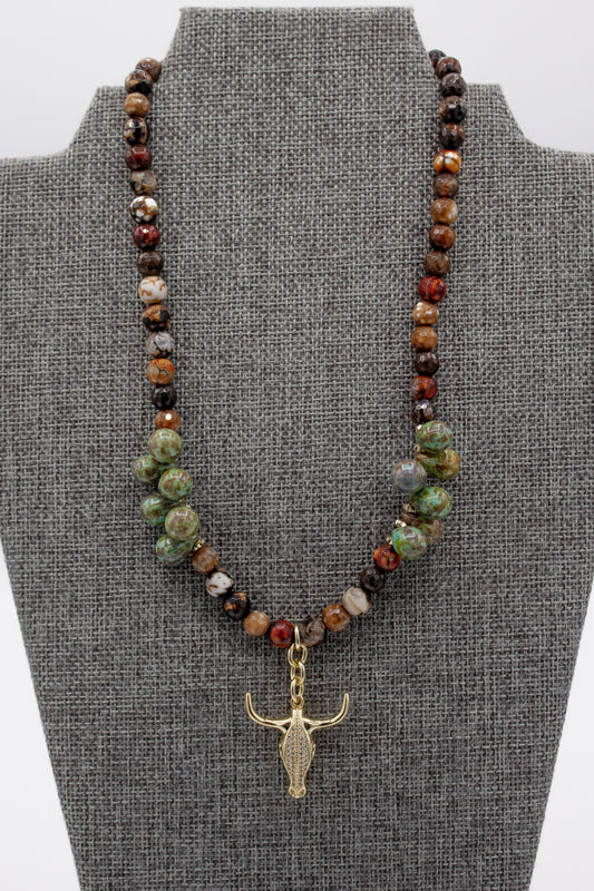Sagehorn Trail Necklace