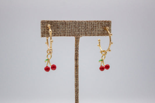 Cherry Bomb Mini Hoops