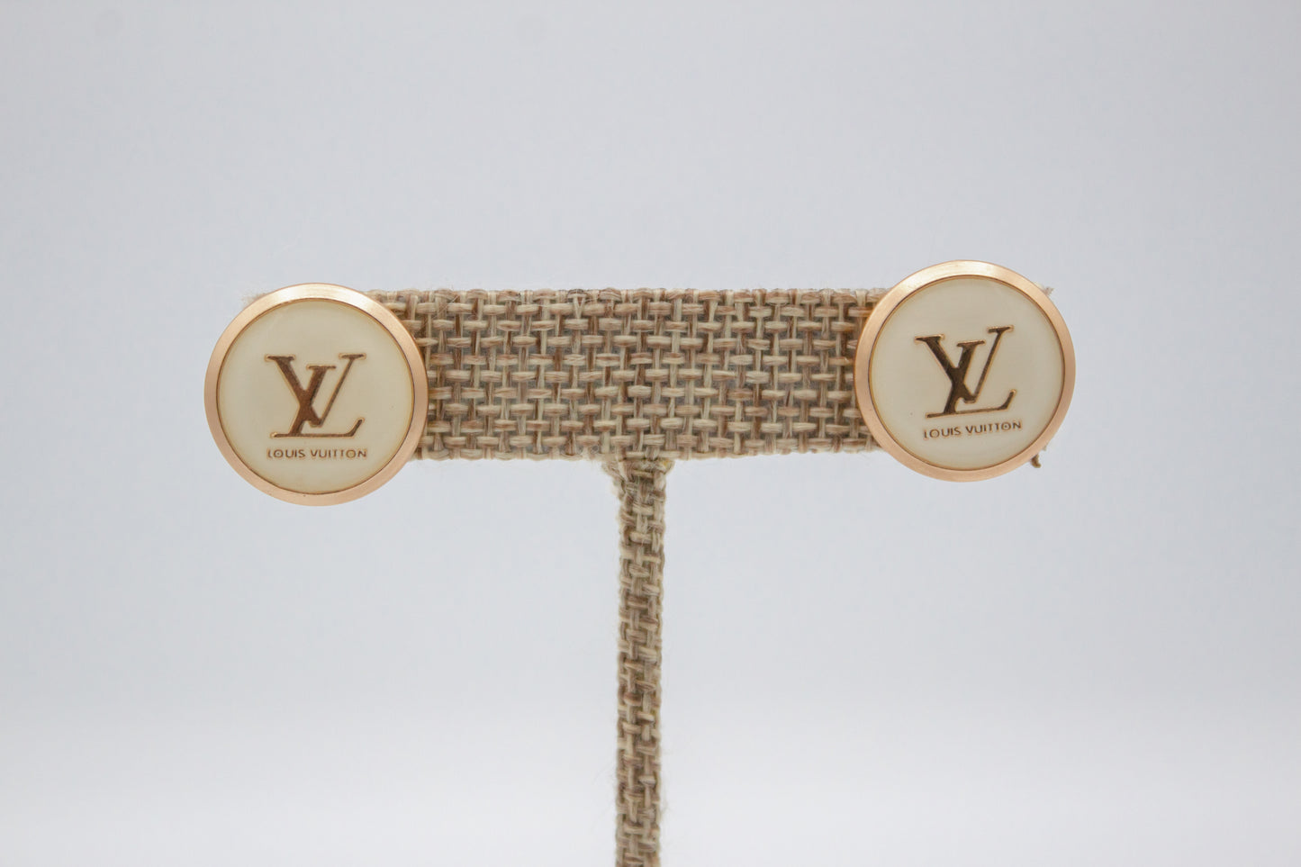 Louis Vuitton Ivory Luxe Studs